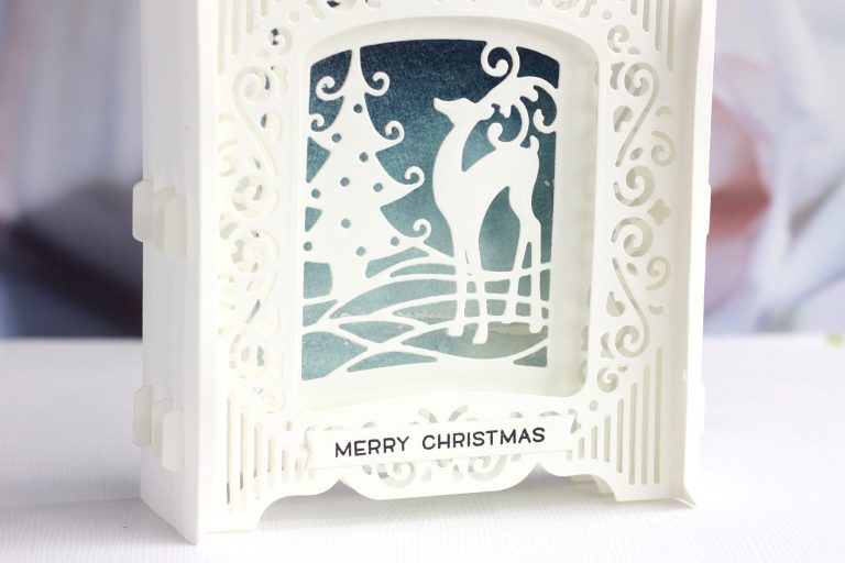 Spellbinders 3D Holiday Vignettes Collection by Becca Feeken - Inspiration | Dimensional Christmas Cards with Karin Åkesdotter