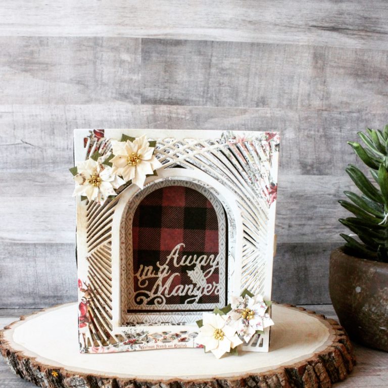 Spellbinders 3D Holiday Vignettes Collection by Becca Feeken - Inspiration | Christmas Decor by Mallika Kejriwal