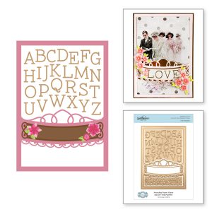 Spellbinders October 2019 Amazing Paper Grace Die of the Month is Here – One Kind Word Alphabet Collage