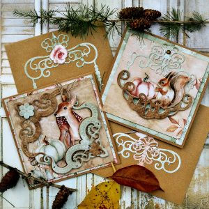 Spellbinders Candlewick Sampler Collection by Becca Feeken - Inspiration | Woodland Inspired Projects with Agnieszka