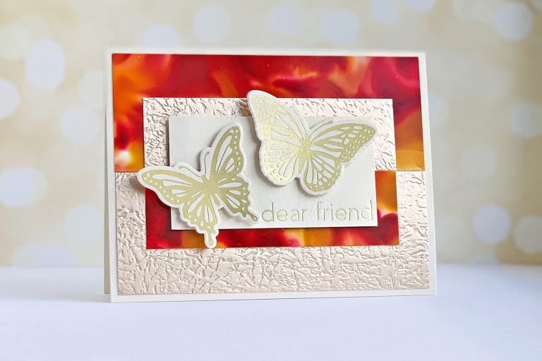 Spellbinders October 2019 Glimmer Plates Inspiration | Autumn Card Trio by Niki Coursey