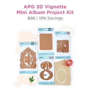 Spellbinders Amazing Paper Grace 3D Vignette Mini Album Project Kit is Here!