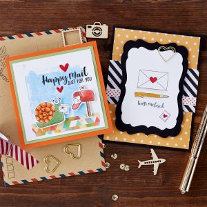 Fun Stampers Journey January 2020 Stamp of the Month is Here - Hugs Enclosed #FSJSOTM #SpellbindersClubKits #NeverStopMaking