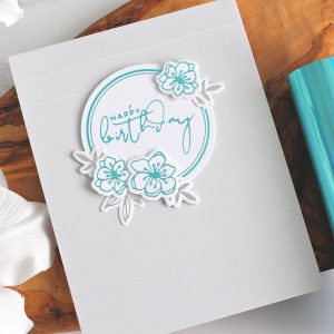 Spellbinders Yana's Foiled Basics collection by Yana Smakula | Clean & Simple Foiled Cardmaking with Michelle Short | Video tutorial #YSFoiledBasics #GlimmerHotFoilSystem #Spellbinders #HotFoiling