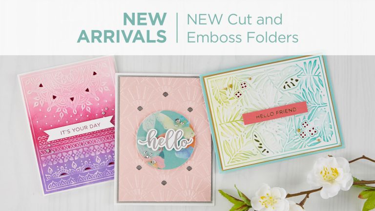 What’s New at Spellbinders | Cut & Emboss Folders #Spellbinders #NeverStopMaking #DieCutting #Cardmaking #embossingfolder #embossing 