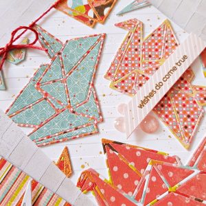 Spellbinders Destinations Japan Collection by Lene Lok - Inspiration | Patterned Paper Cards with Zsoka #Spellbinders #NeverStopMaking #DieCutting