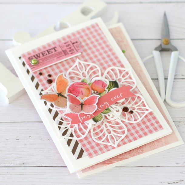 Spellbinders Dimensional Doilies Collection by Becca Feeken - Inspiration | One Die Set - Two Cards with Anya Lunchenko #Spellbinders #NeverStopMaking #DieCutting