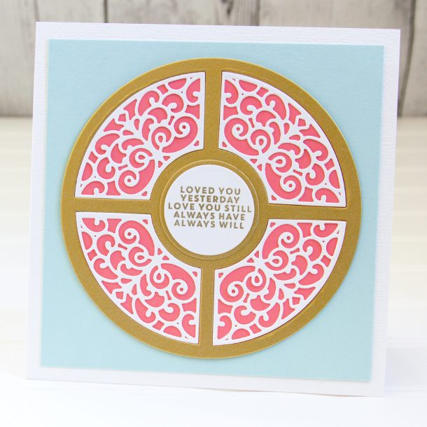 Elegant Simplicity - Circlet Doily Cards with Jean Manis featuring Spellbinders Dimensional Doily Collection by Becca Feeken #Spellbinders #AmazingPaperGrace #DieCutting #Cardmaking