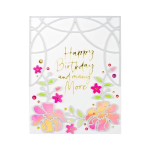 Spellbinders July 2020 Small Die of the Month is Here – Ornamental Floral Card Creator #Spellbinders #NeverStopMaking #SpellbindersCardKits #Cardmaking