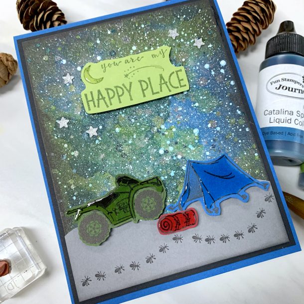 The Happy Place Project Kit | Cardmaking Inspiration with Carrie Rhoades | Video #Spellbinders #NeverStopMaking