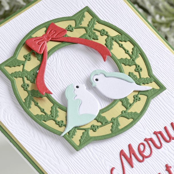 Spellbinders Christmas Cascade Collection by Becca Feeken – A Mini Photo Flipbook and Card with Annie Williams #Spellbinders #AmazingPaperGrace #DieCutting #NeverStopMaking #Christmas #Christmascardmaking