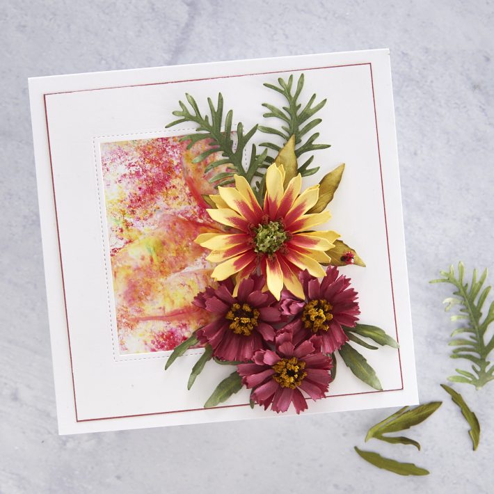 What's New at Spellbinders | Autumn Flora Collection by Susan Tierney-Cockburn. S4-1075 Coreopsis #Spellbinders #NeverStopMaking #PaperFlowers #DieCutting #Cardmaking