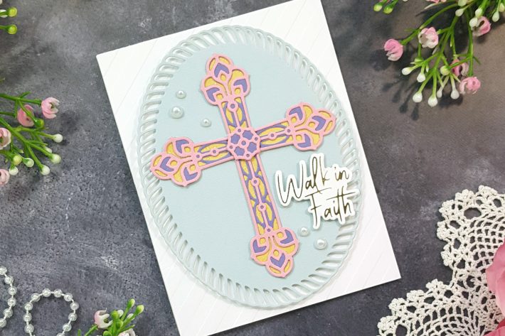 Inspirational and Elegant Cards with the Expressions of Faith Collection by Spellbinders