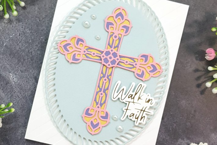 Inspirational and Elegant Cards with the Expressions of Faith Collection by Spellbinders