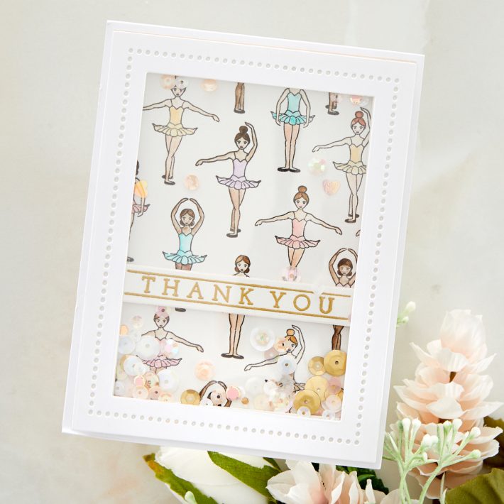 December 2020 Clear Stamp of the Month is Here – Ballerina Sentiments