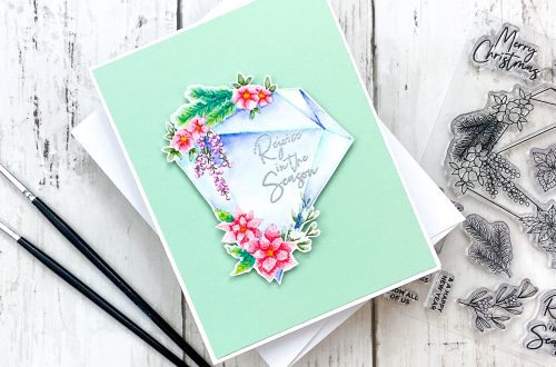 November 2020 Clear Stamp of the Month – Christmas Gem. Inspiration with Channin