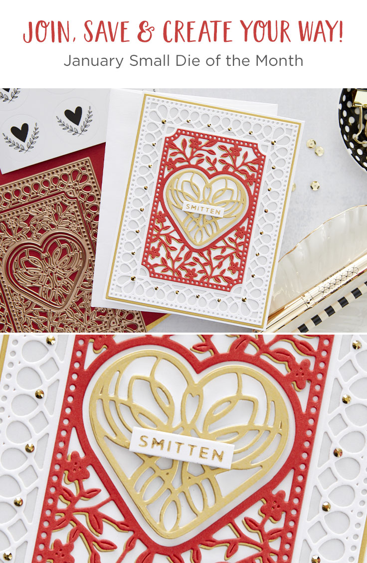 January 2021 Small Die of the Month Is Here – Lovely Card Creator