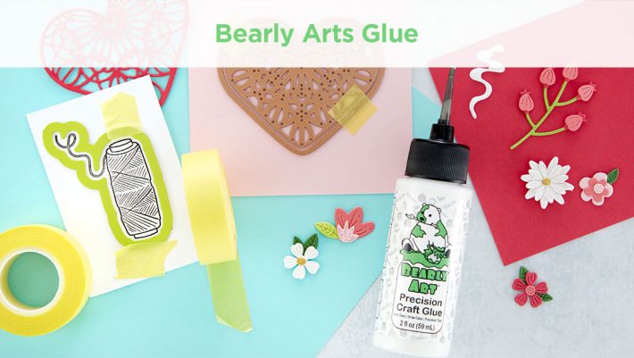 Bearly Art Mini 2 fl oz Precision Craft Glue + Tip Kit