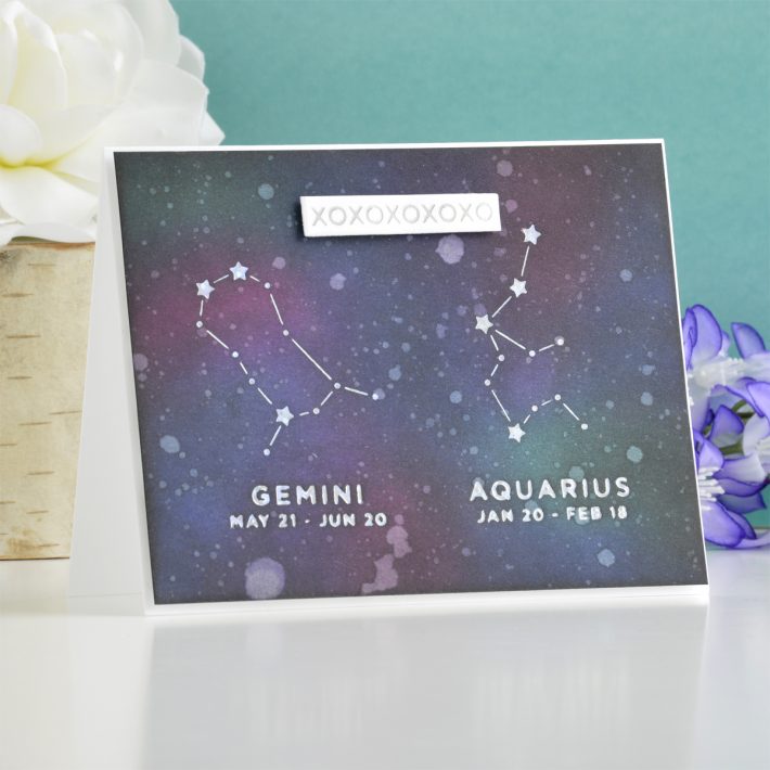 Celestial Zodiacs Collection – Clean and Simple Card Inspiration with Annie Williams
