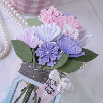 March 2021 Amazing Paper Grace Die of the Month is Here – Mini 3D Vignette Floral Mason Jar