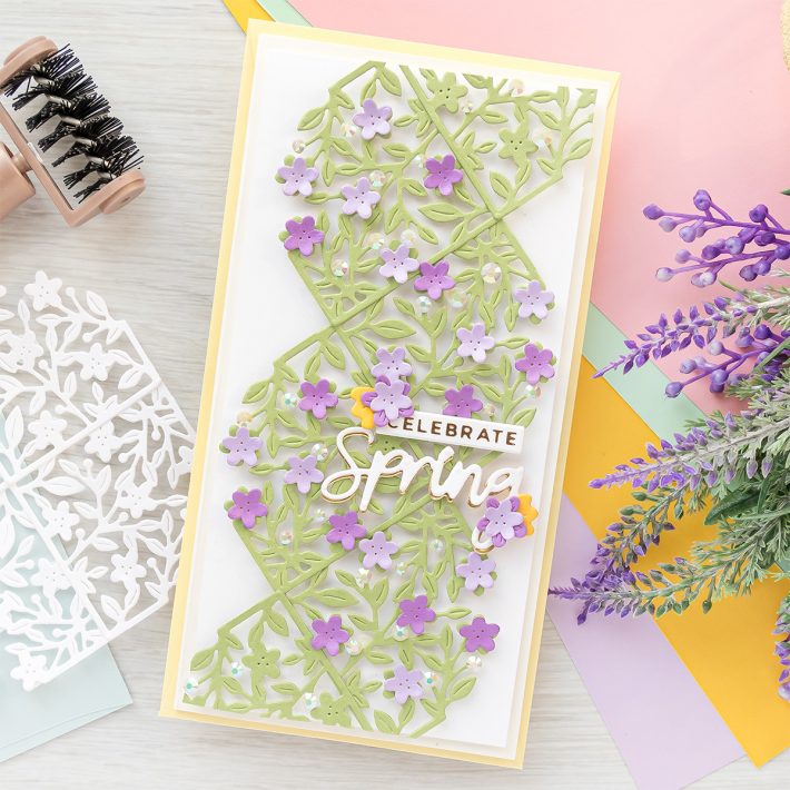 March 2021 Small Die of the Month Is Here – Spring Flowers Card Creator