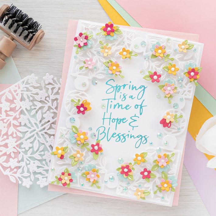 March 2021 Small Die of the Month Is Here – Spring Flowers Card Creator