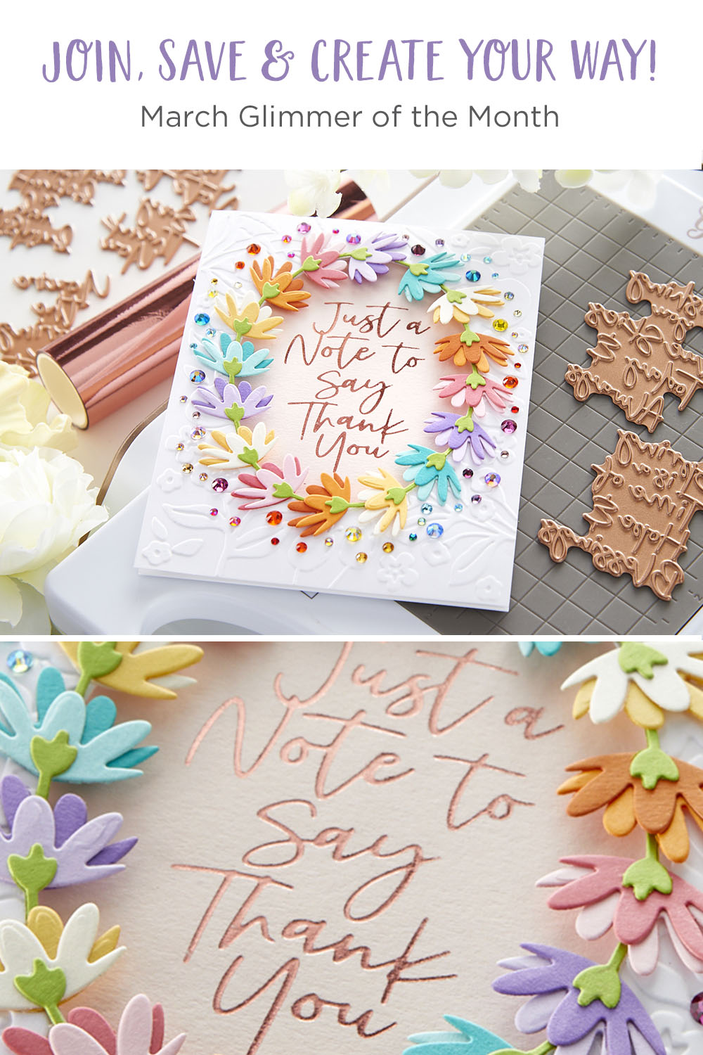March 2021 Glimmer Hot Foil Kit of the Month is Here – Let Your Sentiments Shine Brighter