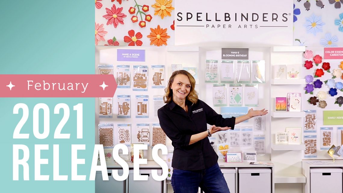 Spellbinders February'21 Release Party - Booth Tour & Collections Overview