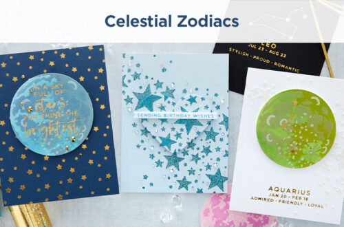 Spellbinders Celestial Zodiacs Collection Inspiration Round-Up