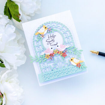 May 2021 Small Die of the Month Is Here – Arched A2 & Slimline Card Creator