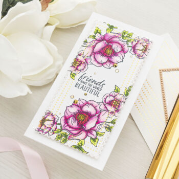 July 2021 Glimmer Hot Foil Kit of the Month is Here – Mini Slimline Nested Glimmer Dots