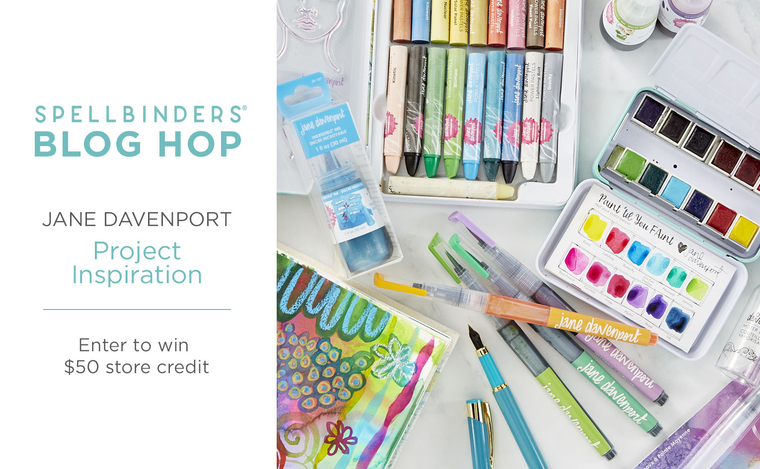 Jane Davenport Inspiration Blog Hop + Giveaways (Now Closed) - Spellbinders  Blog