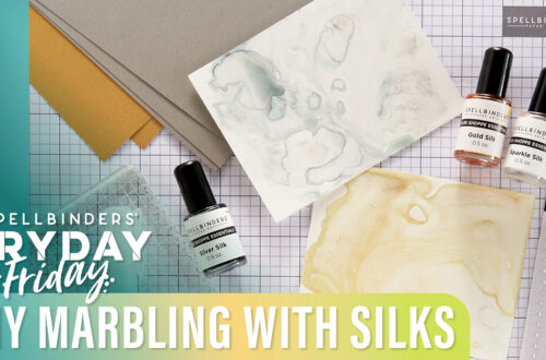 DIY Marbling with Silks | Spellbinders Live