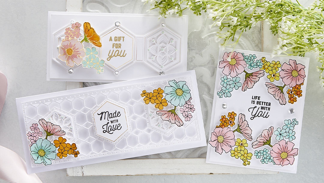 August 2021 Clear Stamp of the Month is Here – Hex Tile Stamps