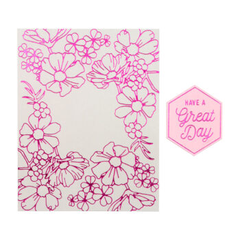 August 2021 Glimmer Hot Foil Kit of the Month is Here – Hex Floral