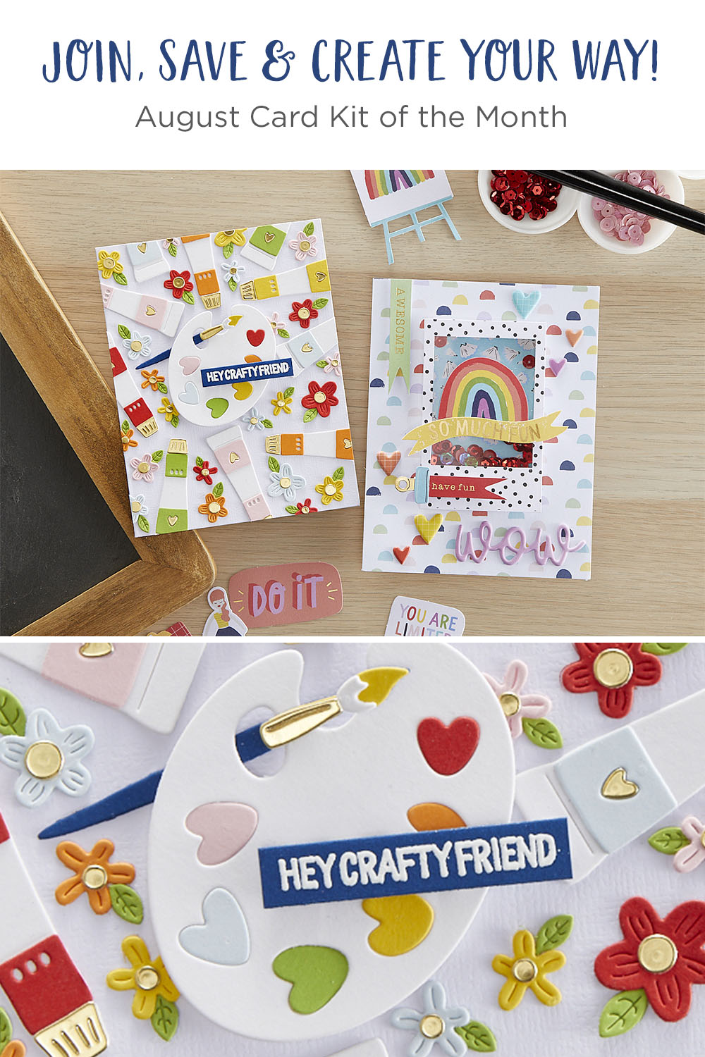 August 2021 Card Kit of the Month is Here – Art School