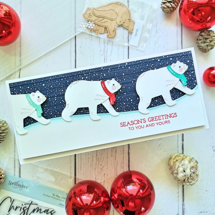 Candy Colored Christmas Cards with Maria Peters