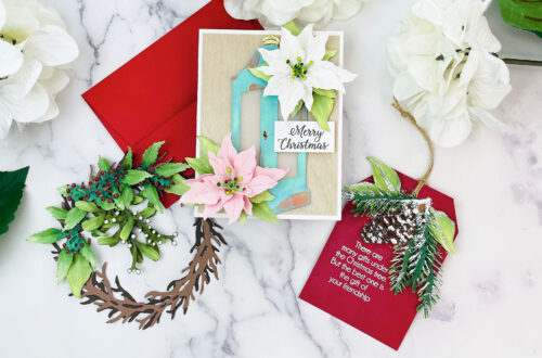 Christmas Card, Tag and Decoration with Joy Baldwin