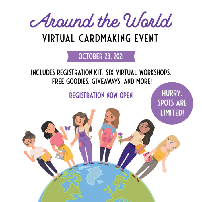 You Are Invited: Around The World Virtual Cardmaking Event! 