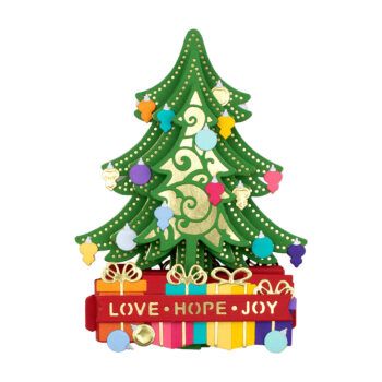 November 2021 Amazing Paper Grace Die of the Month Preview & Tutorials – Pop Up 3D Vignette Christmas Tree