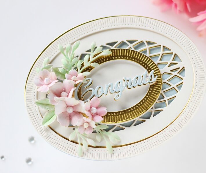 Handmade Cards using Spellbinders Fluted Classics Collection | Guest Post by Hussena Calcuttawala