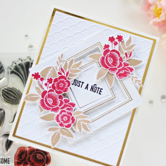 Handmade Cards with the Cardmaker II Collection with Hussena