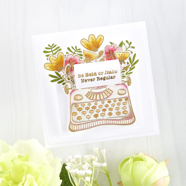 February 2022 Clear Stamp + Die of the Month Preview & Tutorials – Old School Notes