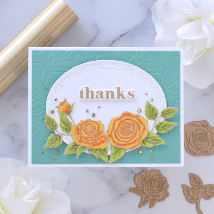 March 2022 Glimmer Hot Foil Kit of the Month Preview & Tutorials – Glimmer Edge Roses