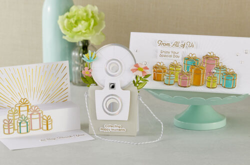 April 2022 Clear Stamp + Die of the Month Preview & Tutorials – Happy Moments