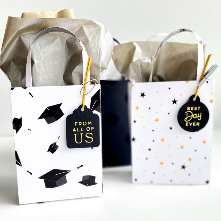 Let’s Celebrate! Custom Cards & Easy Gift Bags How-To!
