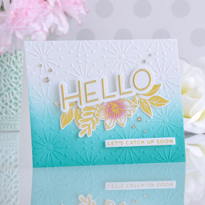 May 2022 Embossing Folder of the Month Kit – Card Inspiration with Annie Williams