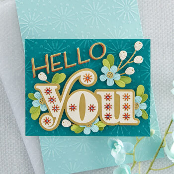 May 2022 Embossing Folder of the Month Preview & Tutorials – Faux Stitch