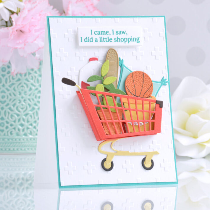 Spellbinders Shopping Cart Cards 3 Ways Annie Williams