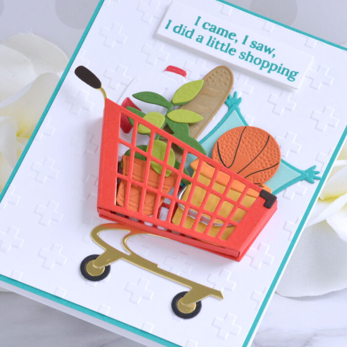 Spellbinders Shopping Cart Cards 3 Ways Annie Williams